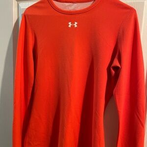 Under Armour Coral Long Sleeve Shirt size medium
